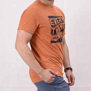 Nueva Camiseta de Hombre de Alta Calidad 100% Algodón con Impresión Personalizada de su Logotipo de Marca, Camiseta de Hombre de Alta Calidad - Product Image 1