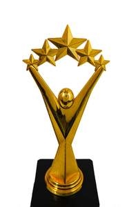 Trofeo Metálico Elite India para Programas de Reconocimiento de Excelencia de Empleados de Empresa, Trofeo a Precio de Mayoreo con Suministro Directo - Product Image 4