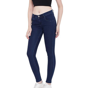 Venta al por Mayor de Pantalones Vaqueros Casuales de Invierno para Mujer a Precio Económico, Transpirables, de Secado Rápido, 100% Algodón, en Oferta en Línea - Product Image 2