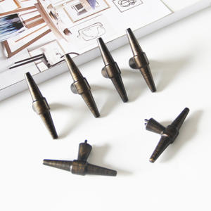 Poignées de meuble modernes en alliage de zinc, poignées de tiroir en T contemporaines pour commodes, chambres et salles de bain - Poignées de mobilier durables et faciles à installer - Product Image 2