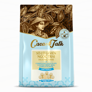 Fournisseur direct du fabricant, approvisionnement en gros, boules de chocolat blanc croustillantes HALAL de qualité supérieure, cacao, décoration de pâtisserie, gâteaux, marque privée OEM/ODM - Product Image 1