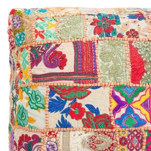 Handmade Patchwork Floor <b>Cushion</b> Cover Square Floor Pillow Cover Cotton Mediation Pouf for Home Hotel - Product Image 4