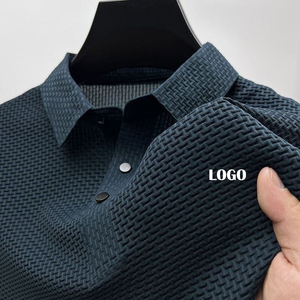 Men Polyester <b>Short</b> <b>Sleeve</b> <b>Button</b>-<b>Up</b> Shirt Knitted Printed Solid ODM Anti-Wrinkle Casual Wear Custom Logo Front GLOWING NEON - Product Image 4