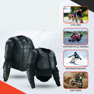 Équipement de sécurité avancé pour motocyclistes, armure corporelle pour moto, flexible, respirant, léger, équipement de course unisexe, toutes saisons - Product Image 4