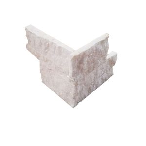 กระเบื้องหินอ่อนลายเลดเจอร์ 16 แถว แบบหน้าตัด สำหรับตกแต่งผนังภายนอก กันน้ำ ทนทาน หลายสี เทา ขาว เบจ ดำ - Product Image 4