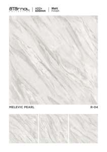 Azulejo de Porcelana Contemporáneo con Acabado Mate, 600x600mm, Superficie Cerámica Texturizada Decorativa Premium, Panel Elegante para Pared y Piso - Product Image 5