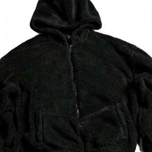 Unisex Sherpa Fleece Hooded Tracksuit Two Piece <b>Full</b> <b>Zip</b> <b>Hoodie</b> With Kangaroo Pocket And Jogger Pants With Drawstring Waist Wear - Product Image 5