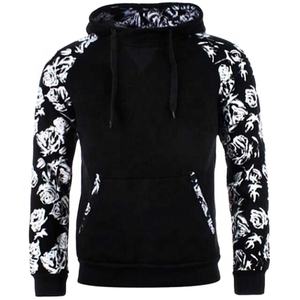 Sudaderas de invierno personalizadas de alta calidad para hombre, cuello con capucha, patrón de impresión sublimada de poliéster/algodón - Product Image 5