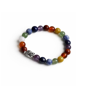 High Quality Seven chakra <b>Beads</b> Buddha <b>Bracelet</b> Romantic Gift Fashion Charm Jewelry for <b>Men</b> Women Energy Meditation - Product Image 5