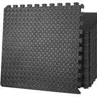 Tapis de jeu emboîtable en EVA, écologique, imperméable, absorbant les chocs, antidérapant, réduisant le bruit, accepté par les fabricants d'équipement d'origine (OEM), fournisseur en gros (motif feuille)
