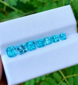 Apatite Naturelle Gemme en Vrac, Cristal d'Apatite Bleue, Pierre de Guérison, Cabochon pour Fabrication de Bijoux, Vente en Gros - Product Image 1