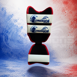 Trqsons Pack de 4 protections de baseball drapeau américain pour frappeur avec emballage en maille et cuir PU - Product Image 5