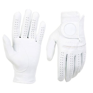 Guante de golf prémium suave para hombre, para la mano izquierda, talla pequeña Cadet, con cuero perlado transpirable, guante deportivo transpirable - Product Image 1