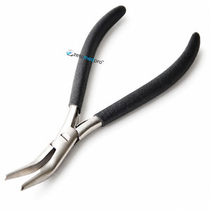 คีมต่อผม I-Tip คุณภาพสูง สแตนเลสสตีล ปากแบนละเอียด สำหรับถอดผมต่อ - Product Image 2