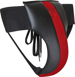Protège-entrejambe en cuir pour hommes, vente en gros, protection MMA pour adultes, séchage rapide, respirant, confortable, couleur personnalisable - Product Image 6