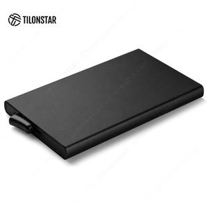 Tilonstar เคสใส่บัตรเครดิต RFID แบบสั่งทำเคสใส่บัตรแบบป๊อปอัพทำจากอะลูมิเนียม - Product Image 4