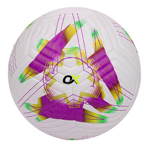 Balón de Fútbol Profesional de PU, Tamaño Personalizado, Cosido a Máquina, Alta Calidad, Ligero, Ecológico, con Cámara de Butilo, para Interior/Exterior - Product Image 5