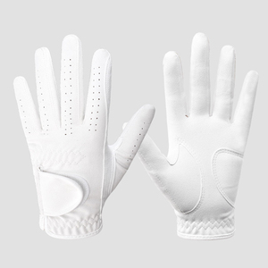 Beste kwaliteit lichtgewicht Cabretta & schapenleren duurzame golfhandschoenen voor heren & dames, aangepaste logo's, lage minimale bestelhoeveelheid, prijs. - Product Image 3