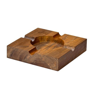 Cendrier en bois fait main avec design en écorce naturelle, accessoire de fumeur pour la maison et le bureau, cendrier décoratif pour cigarettes et cigares - Product Image 5