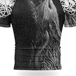 Nouveau design, fabrication sur mesure, rashguard pour homme de haute qualité, nouvelle arrivée, rashguard à manches courtes pour homme - Product Image 2