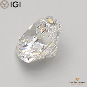เพชร CVD รูปทรงคุชชั่น น้ำหนัก 1.00 กะรัต พร้อมใบรับรอง IGI สี F ความสะอาด VS1 เหมาะสำหรับแหวนหมั้นแบบสั่งทำพิเศษ - Product Image 6