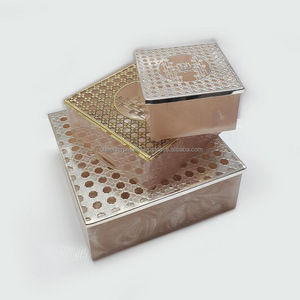 Caja Redonda de Resina para Joyas con Patrón Floral, Pintada a Mano, Arte Folclórico Artístico, Decoración del Hogar, Caja para Baratijas - Product Image 3