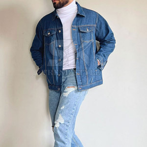 100% Cotton Made Jeans <b>Jacket</b> For Men Breathable And <b>Lightweight</b> Fabric Winter <b>Jacket</b> For Men - Product Image 2