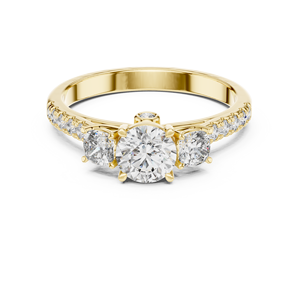 Anillo de Diamante Moissanita de Plata 925, Joyería Fina - Product Image 1
