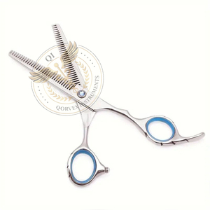 กรรไกรซอยผมแบบกำหนดเองสำหรับช่างตัดผมมืออาชีพ - อุปกรณ์ทำผมระดับมืออาชีพ J2 เหล็กกล้าไร้สนิมญี่ปุ่น ปรับแต่งได้ - Product Image 4