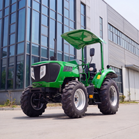 LUYU 60PS 80PS Traktor 4x4 Diesel Landwirtschaftliche Traktoren CE 4-Rad Landwirtschafts- und Gartentraktor