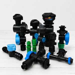 Vanne de dérivation 16mm/20mm pour raccords de tuyaux PE, système d'irrigation goutte à goutte, usage agricole - Product Image 3