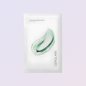 มาส์กหน้า- CEROLABS Korean K-Beauty Soothing Essence Mask 1 ชิ้น ผลิตในเกาหลี ไฮยาลูรอนิค แอซิด บำรุงผิวหน้า - Product Image 5