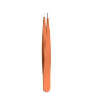 Pinzas de Cejas de Acero Inoxidable de Alta Calidad con Punta Inclinada y Aplicador de Pestañas Postizas, Herramienta Profesional de Belleza - Product Image 1