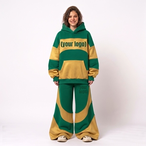 Chándal Urbano Personalizado Unisex Ecológico con Lavado Ácido, Transpirable, de Secado Rápido, 20% Poliéster 80% Algodón, Holgado con Capucha - Product Image 6