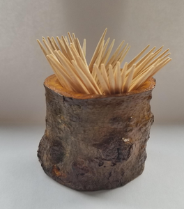 Handcrafted Wooden Eco-Friendly Classic Compact <b>Mini</b> Storage Pot Toothpick Holder for Kitchen Dining Decor - Product Image 6