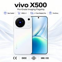 Téléphone Android 5G Original 2026 vivo X500 Dimensity 9600M 50MP LYT-828 Téléobjectif 64MP 8K Live 120Hz AMOLED