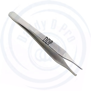 Pince à tissus Adson Brown 12 cm en acier inoxydable, instruments chirurgicaux, 1x2 dents, pince DADDY D PRO BY DADDY D PRO CE ISO - Product Image 5