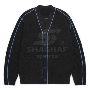 Cardigan pour hommes, léger, en tricot doux, tenue décontractée et chaude, confortable à porter, tenue simple et élégante - Product Image 6