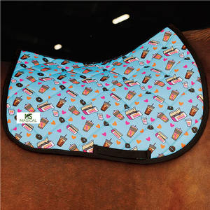 Tapis de selle pour chevaux de haute qualité Donkey Talk Sublimation – Excellent rapport qualité-prix pour la vente en gros – Confort pour l'équitation - Product Image 2