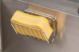 OEM/ODM Vietnam 2 Tier Sink Caddy Organizer with Draining Tray <b>Dish</b> Brush Sponge Holder Kitchen Storage <b>Rack</b> - Product Image 4