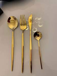 Ustensiles de cuisine en acier inoxydable argenté, faciles à nettoyer, sans rouille et sans toxines - Product Image 6