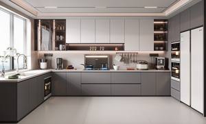 JY Project Customized American Style <b>Kitchen</b> Cabinets Complete Sets 2025 Economical Reliable Wood Material Vietnam Factory - Product Image 6