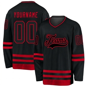 Jersey de Hockey sobre Hielo Sublimado Personalizado, Uniforme de Equipo OEM, Camiseta de Hockey Personalizada con Nombre, Número y Logotipo, Venta al Por Mayor - Product Image 1