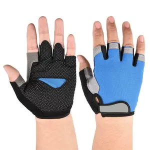 Luvas de proteção para as mãos de qualidade premium para homens e mulheres, luvas de couro para ciclismo, material ideal para proteger a palma da mão