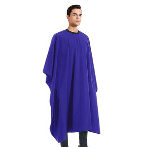 Capa de Peluquería 100% Poliéster Impermeable con Correa Ajustable para el Cuello, para Hombre, con Logotipo Personalizado, Capa de Peluquería de Alta Calidad - Product Image 6