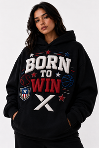 Sudaderas Personalizadas Team X Play With X Game On X Never Quit X Move With X Born To Win X, Fabricante de Ropa Deportiva de Invierno, Estilo Urbano, ODM - Product Image 6