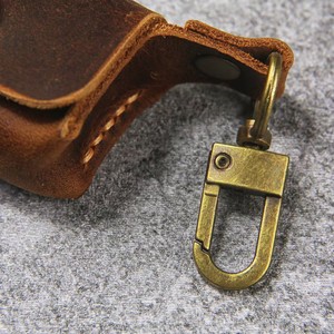 Monedero de cuero genuino con cordón, mini bolsa de piel de vaca hecha a mano, bolsa retro de cuero para guardar dados, pequeña cartera de almacenamiento - Product Image 5