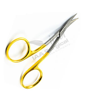 Tijeras para vendajes de Pakistán, instrumento médico quirúrgico profesional, tijeras para iris para uso quirúrgico y dental, hechas a mano - Product Image 4