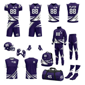 Maillots de football 7v7 de qualité supérieure pour adultes, ensembles de compression respirants personnalisés par sublimation, vente en gros - Product Image 1