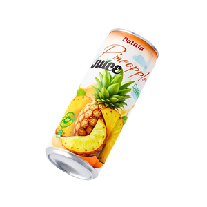 Bebidas OEM/ODM, Lata Delgada de 320 ml, Jugo de Piña, Marca Privada, Jugo de Frutas y Vegetales - Product Image 4